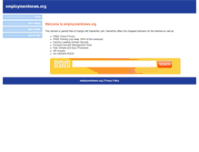 Tablet Screenshot of employmentnews.org