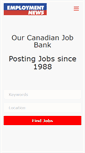 Mobile Screenshot of employmentnews.com